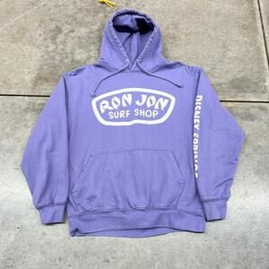 vintage ron jon surf shop purple disney hoodie size medium WOMENS